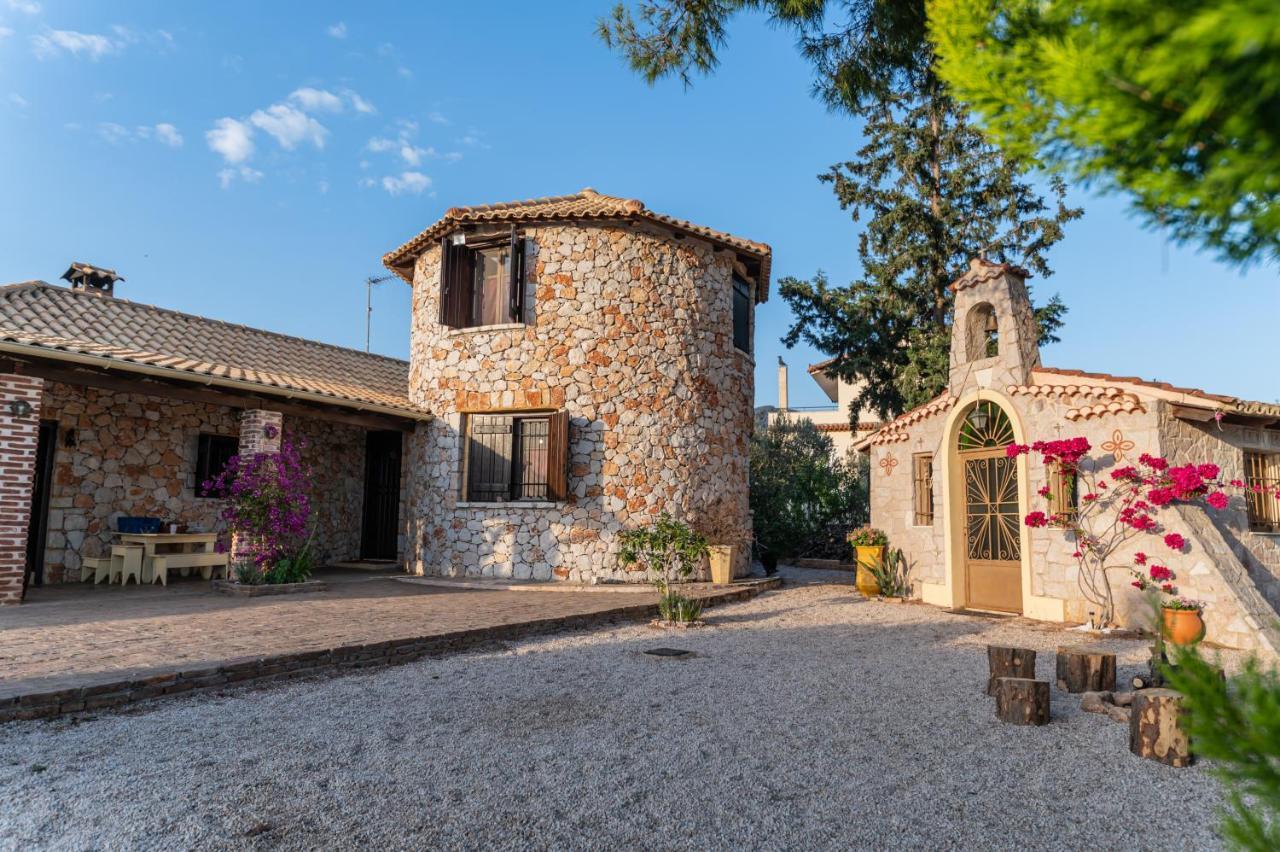 Vintage Stone House Where Calm Lives Amarianos Εξωτερικό φωτογραφία